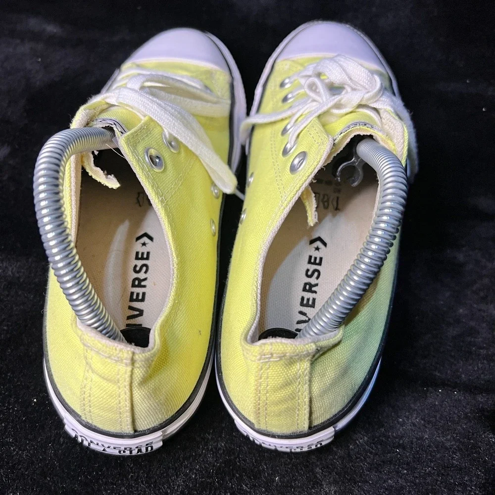 Converse Chuck Taylor All Star Low 170156F Unisex M7/W9 Skate Shoes Light Zitron